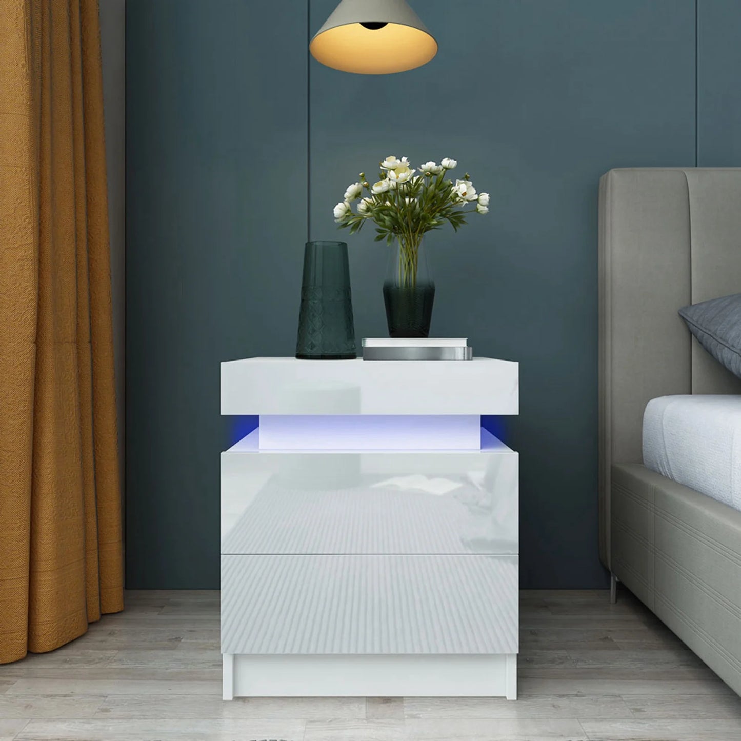 Bedside Desk Bedroom LED